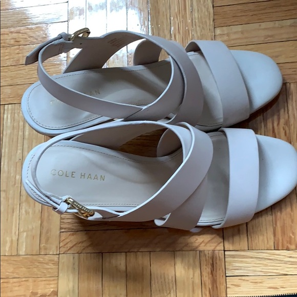 Cole Haan block heels - Picture 3 of 5